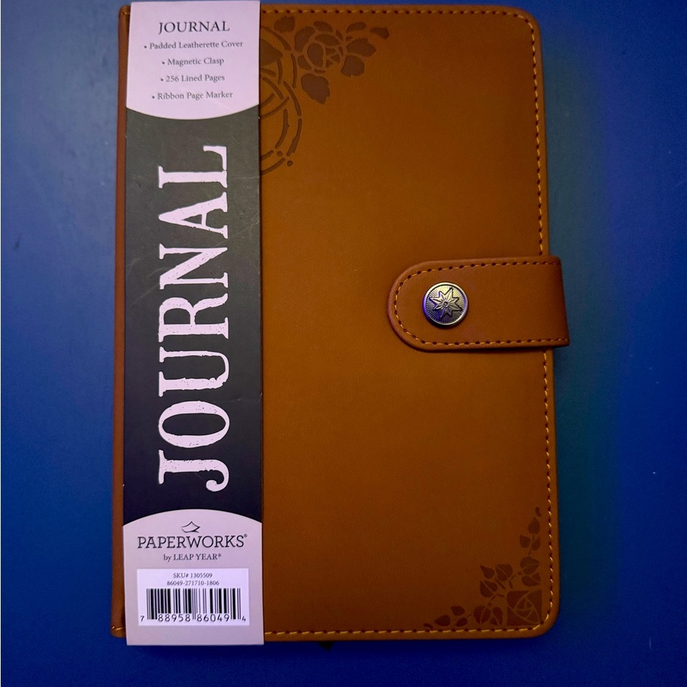 Brown Leather Journal by Paperworks